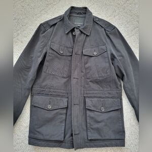 Banana Republic Black Military Jacket